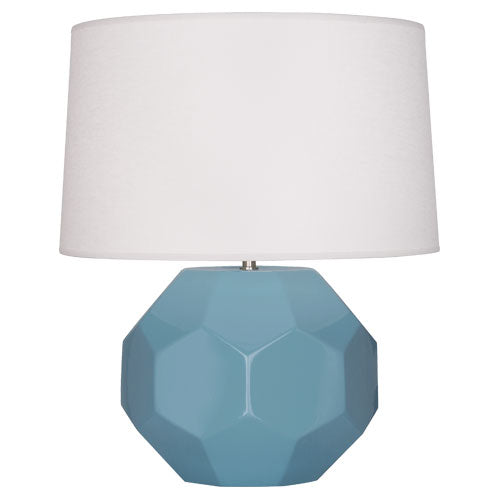 OB01 Steel Blue Franklin Table Lamp