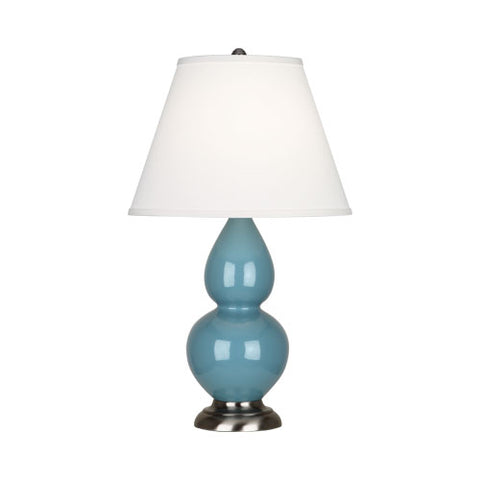 OB12X Steel Blue Small Double Gourd Accent Lamp
