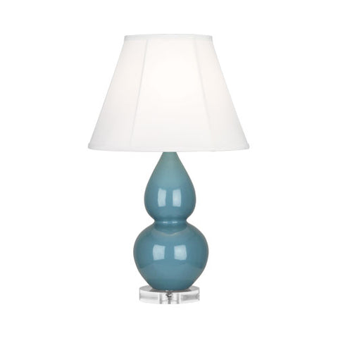 OB13 Steel Blue Small Double Gourd Accent Lamp