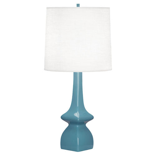OB210 Steel Blue Jasmine Table Lamp
