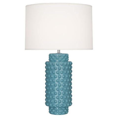 OB800 Steel Blue Dolly Table Lamp