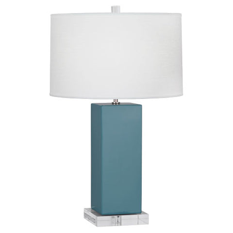 OB995 Steel Blue Harvey Table Lamp