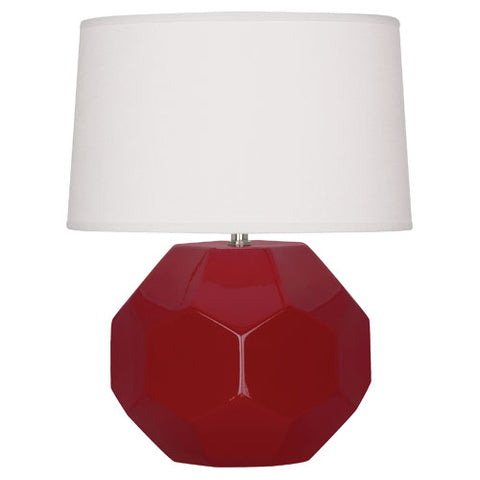 OX01 Oxblood Franklin Table Lamp