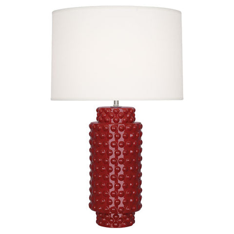 OX800 Oxblood Dolly Table Lamp
