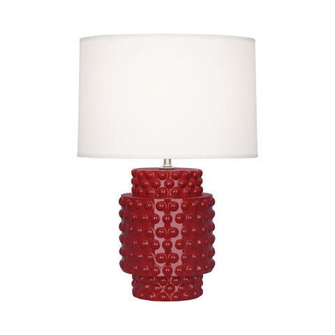 OX801 Oxblood Dolly Accent Lamp