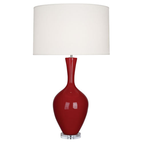 OX980 Oxblood Audrey Table Lamp