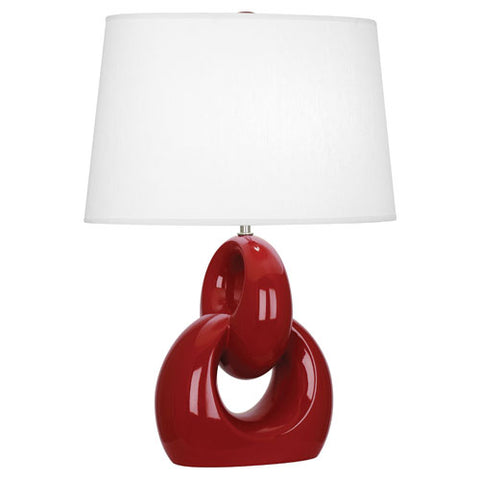 OX981 Oxblood Fusion Table Lamp