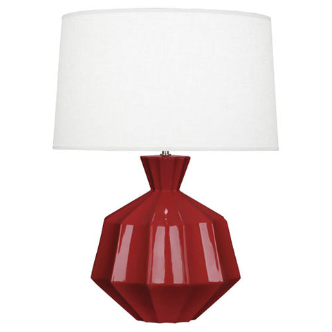 OX999 Oxblood Orion Table Lamp