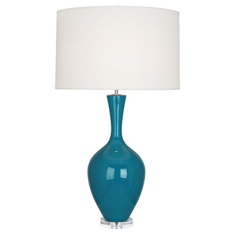 PC980 Peacock Audrey Table Lamp