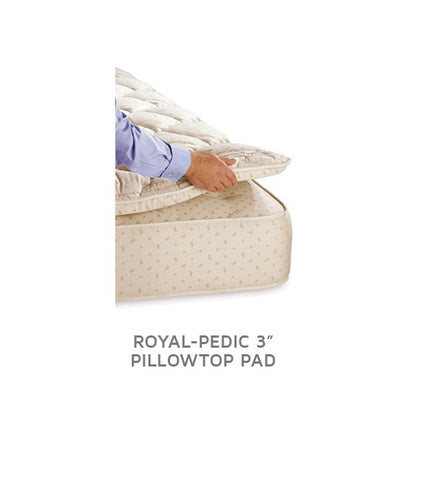 Royal-Pedic Pillowtop Pad 3"