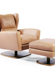 Skoop Swivel Chair and Ottoman