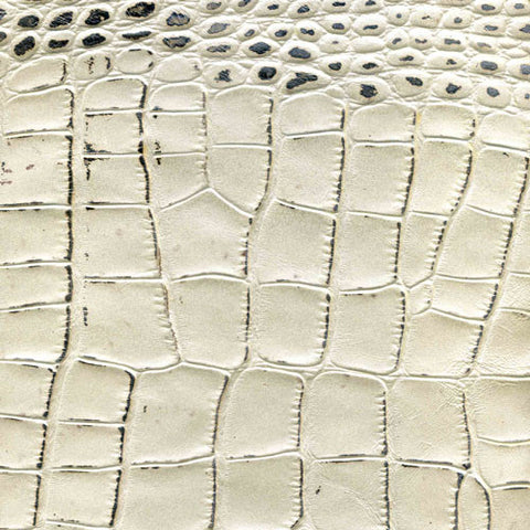 Tuscany Croc - Pearl Silver