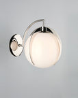 Opal Claw Globe Wall Light