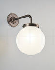 Opal Globe Wall Light