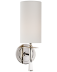 Drunmore Single Sconce Linen Shade