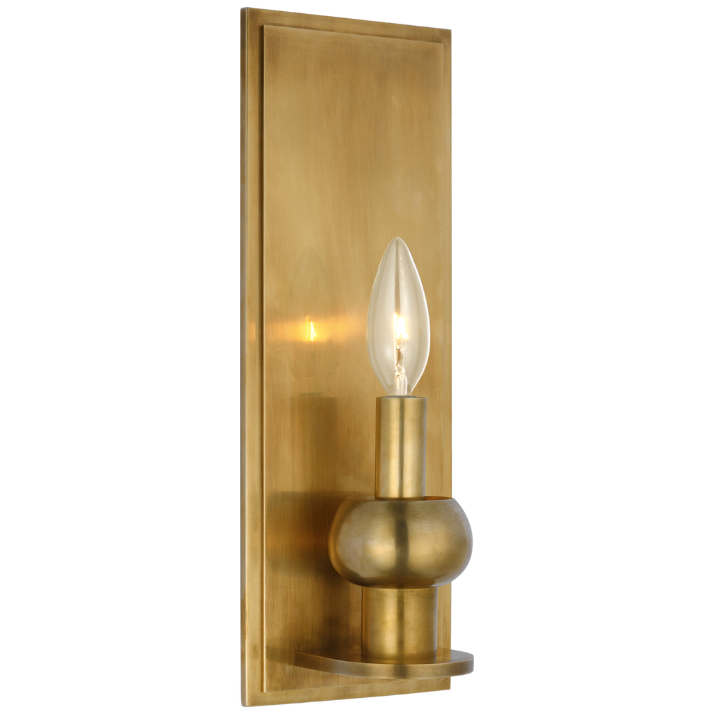 Comtesse Medium Sconce in Hand-Rubbed Antique Brass – Egg & Dart PDQ