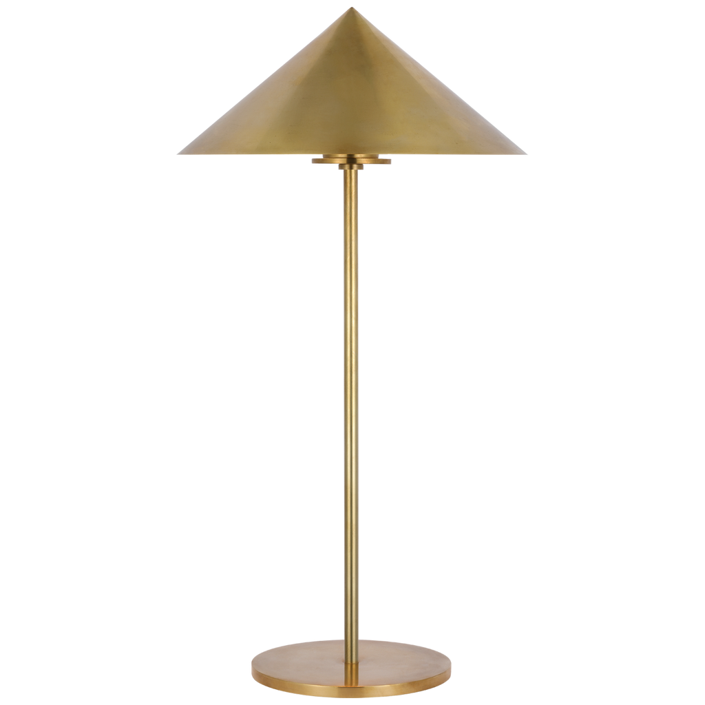 Orsay Small Table Lamp in Hand-Rubbed Antique Brass